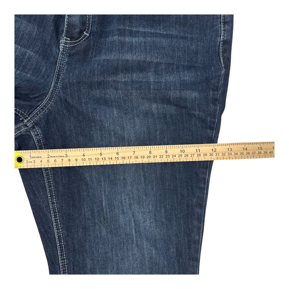 Christopher Banks Size-12P Denim Jeans Blue Stretch Embellished Pockets - Picture 7 of 15